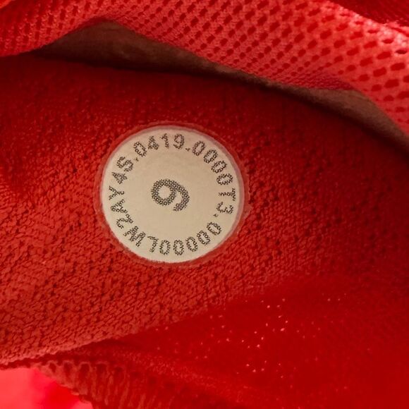 Lululemon Energy Orange Sport Bra Razorback Running Support Bra - Picture 7 of 7